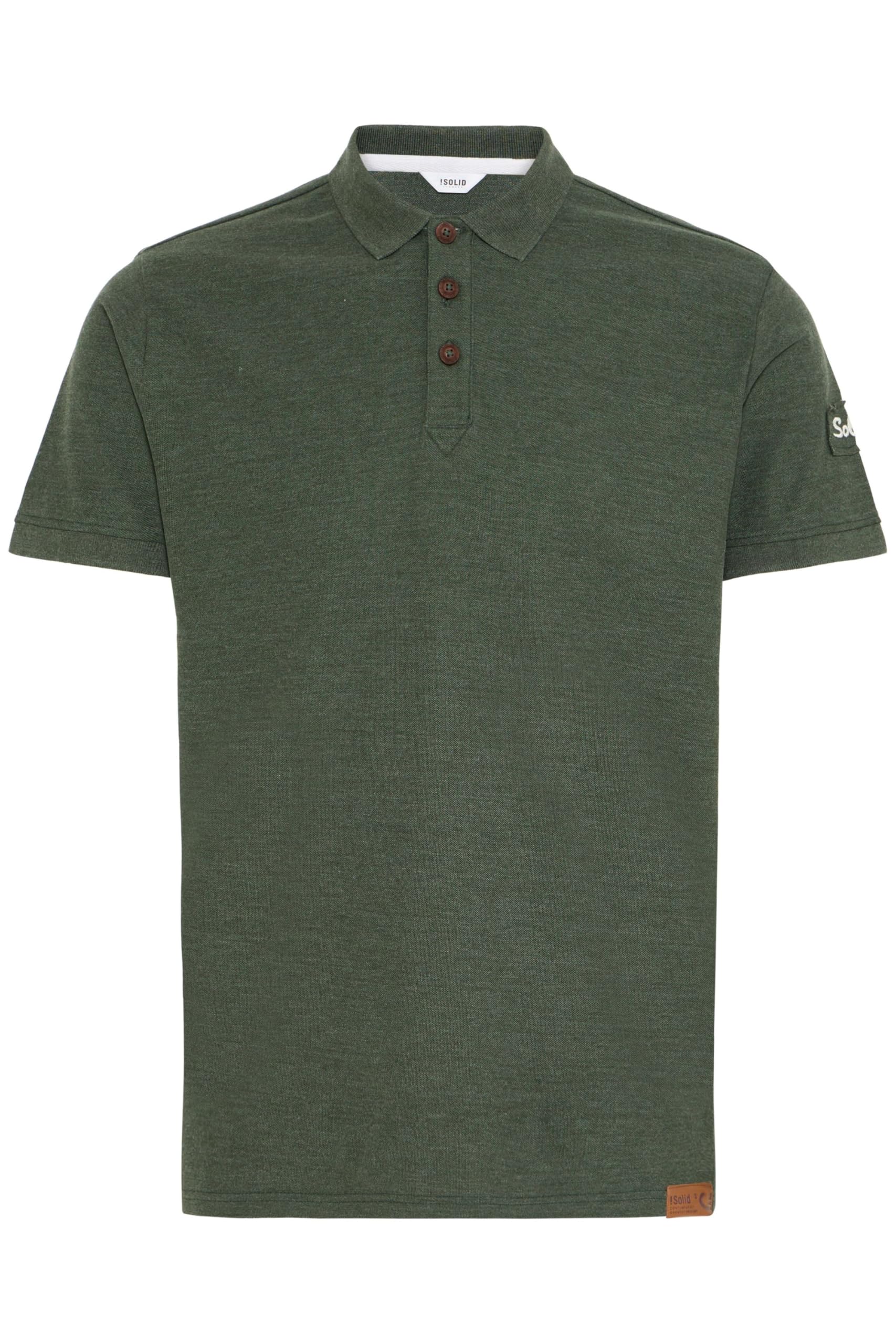 !Solid SDTripPolo Herren Poloshirt Polohemd Shirt mit kurzen Ärmeln