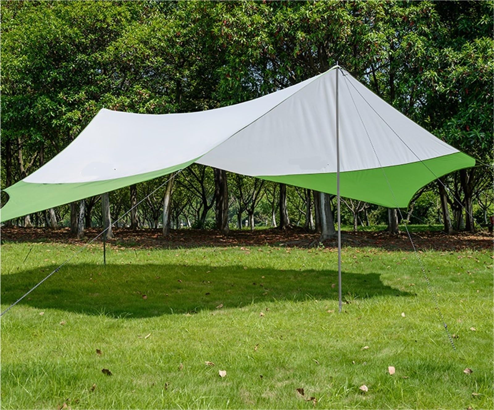 Kit di Riparazione Regolabile for palo della Tenda in Ferro, Diametro Interno 2-2,4 m, Confezione da 2, Argentato for la Sostituzione del Campeggio all'aperto