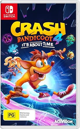 Crash Bandicoot 4 Its About Time - Nintendo Switch Non-US Version