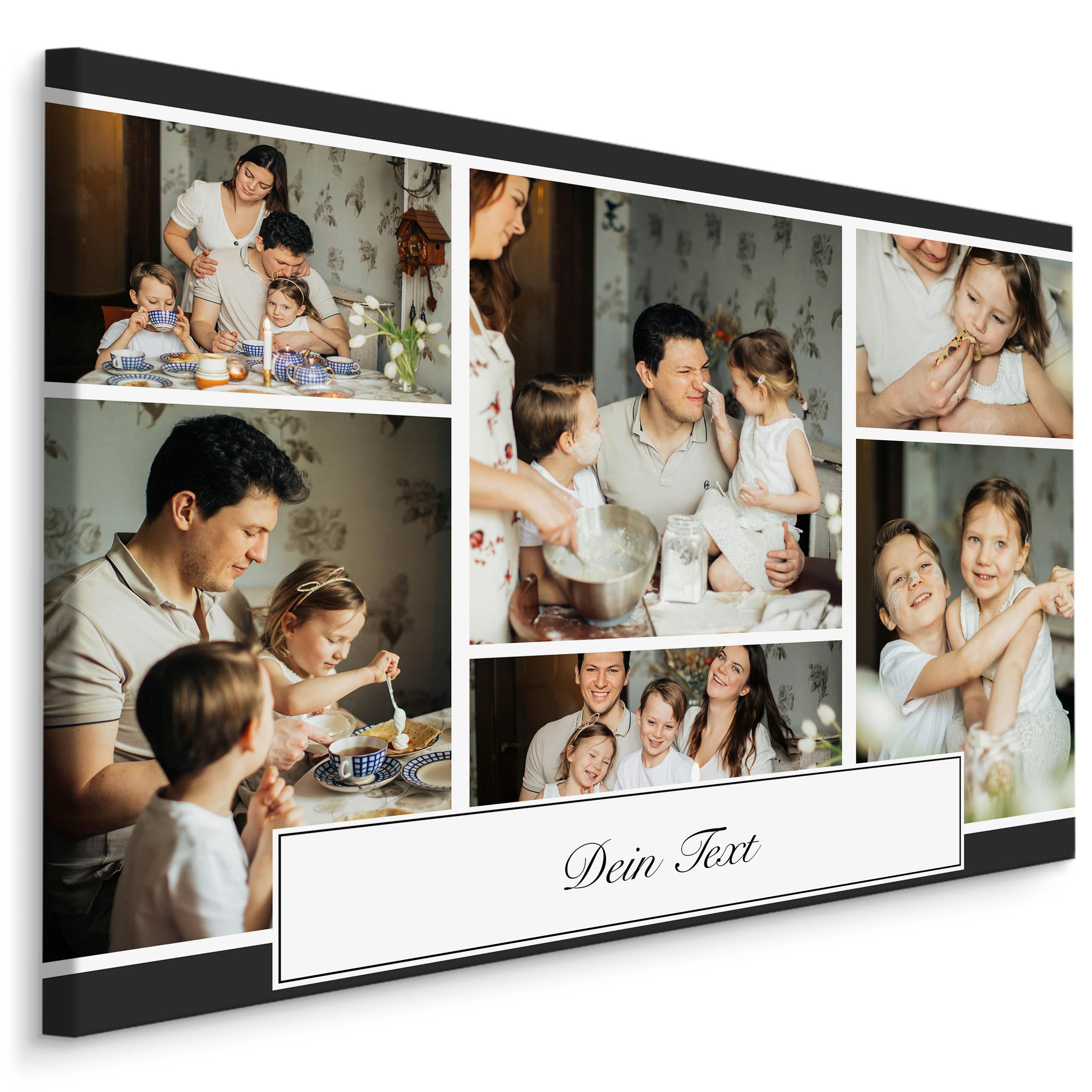 Muralo Personalisierte Leinwand mit eigenem Bild, Wandbild - 80x120 cm | Foto-Leinwandbild, hochauflösender Druck, lebendige Farben - ideal für Wohnzimmer und Schlafzimmer, Ein Geschenk fürs Leben