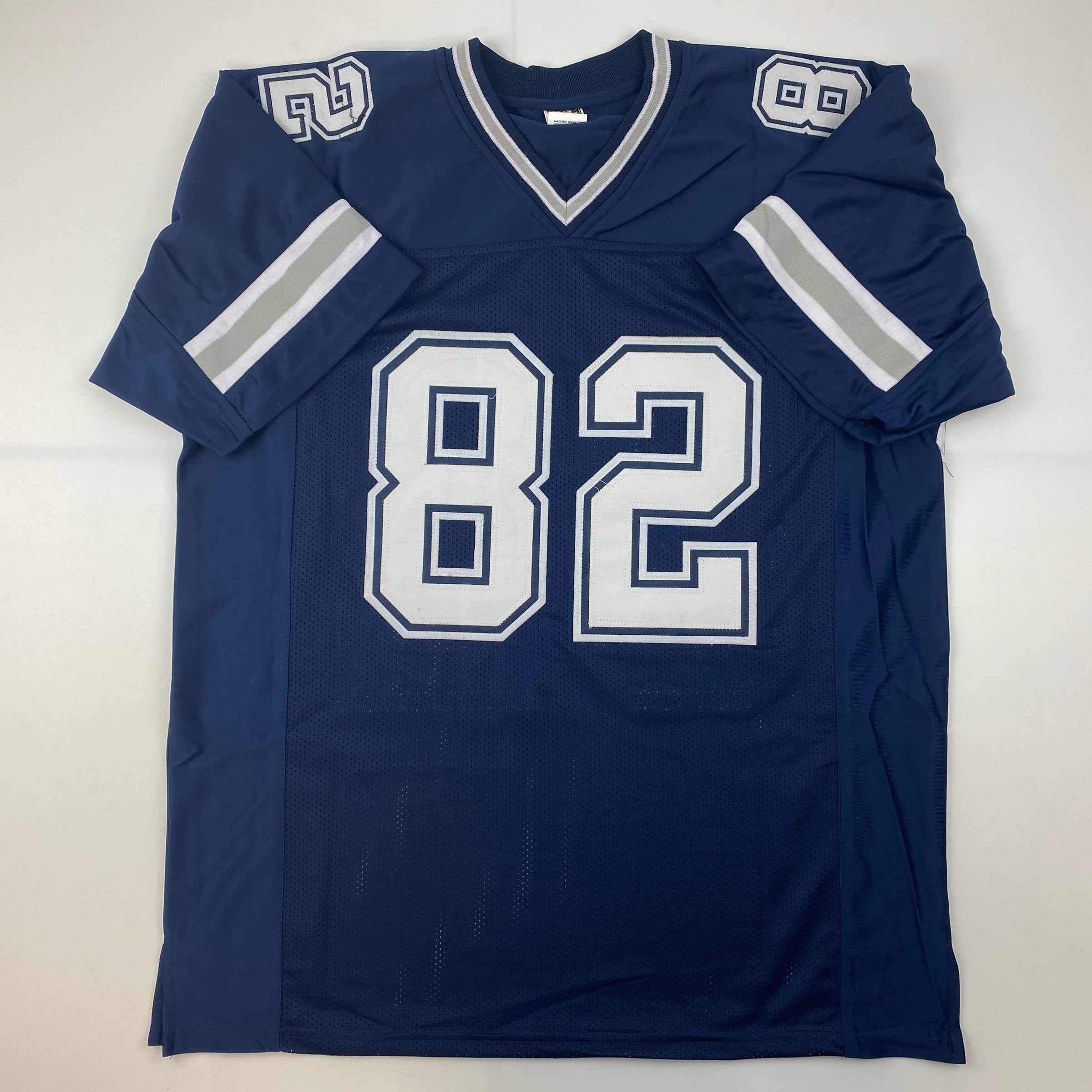 Facsimile Autographed Jason Witten Dallas Blue Reprint Laser Auto Football Jersey Size Men's XL at Amazon's Sports Collectibles Store Facsimile Autographed Jason Witten Dallas Blue Reprint Laser Auto Football Jersey Size Men's XL at Amazon's Sports Collectibles Store