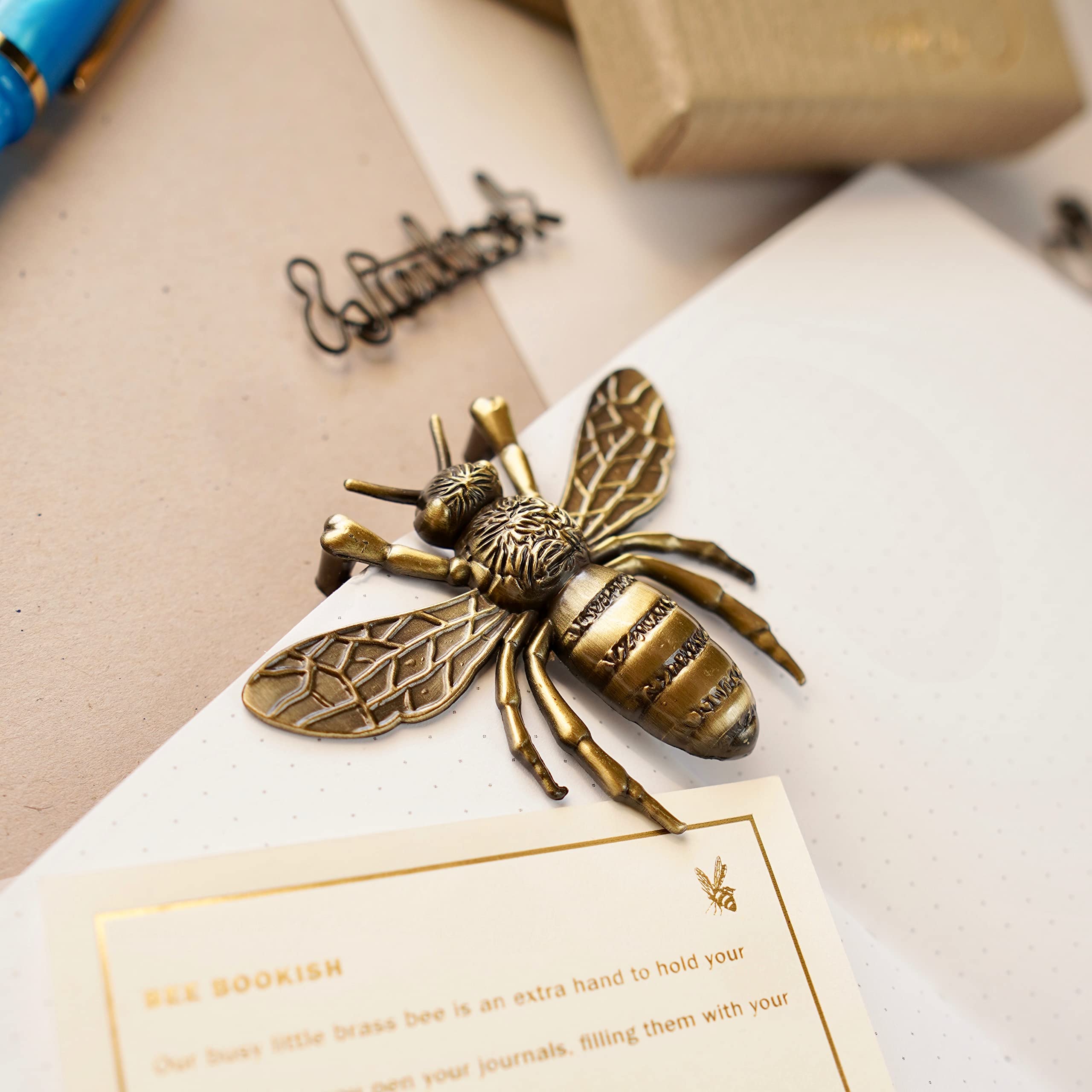 Esterbrook EBEE Brass Bee Bookmark