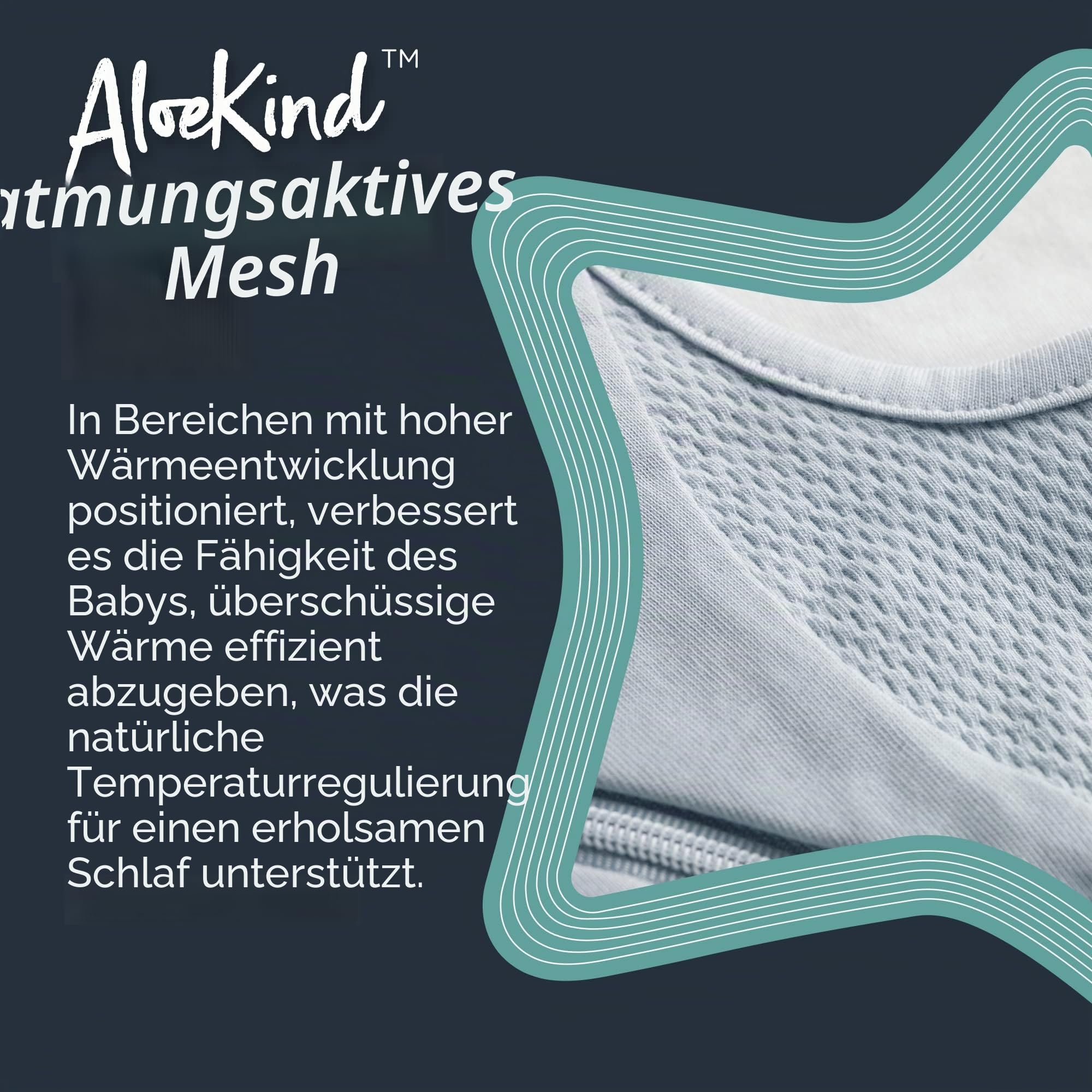 Tommee Tippee Ganzjahresschlafsack, das Original Grobag, Doppelter TOG-Wert, Hüftgesundes Design, Weicher, Baumwollreicher Jersey und mit Aloe Angereichertes Netzgewebe, 0-6 m 491628 Grey