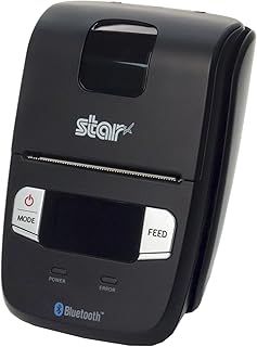 Star Micronics SM-L200 Compact and Portable Bluetooth Receipt Printer with Tear Bar - Supports iOS, Android, Windows