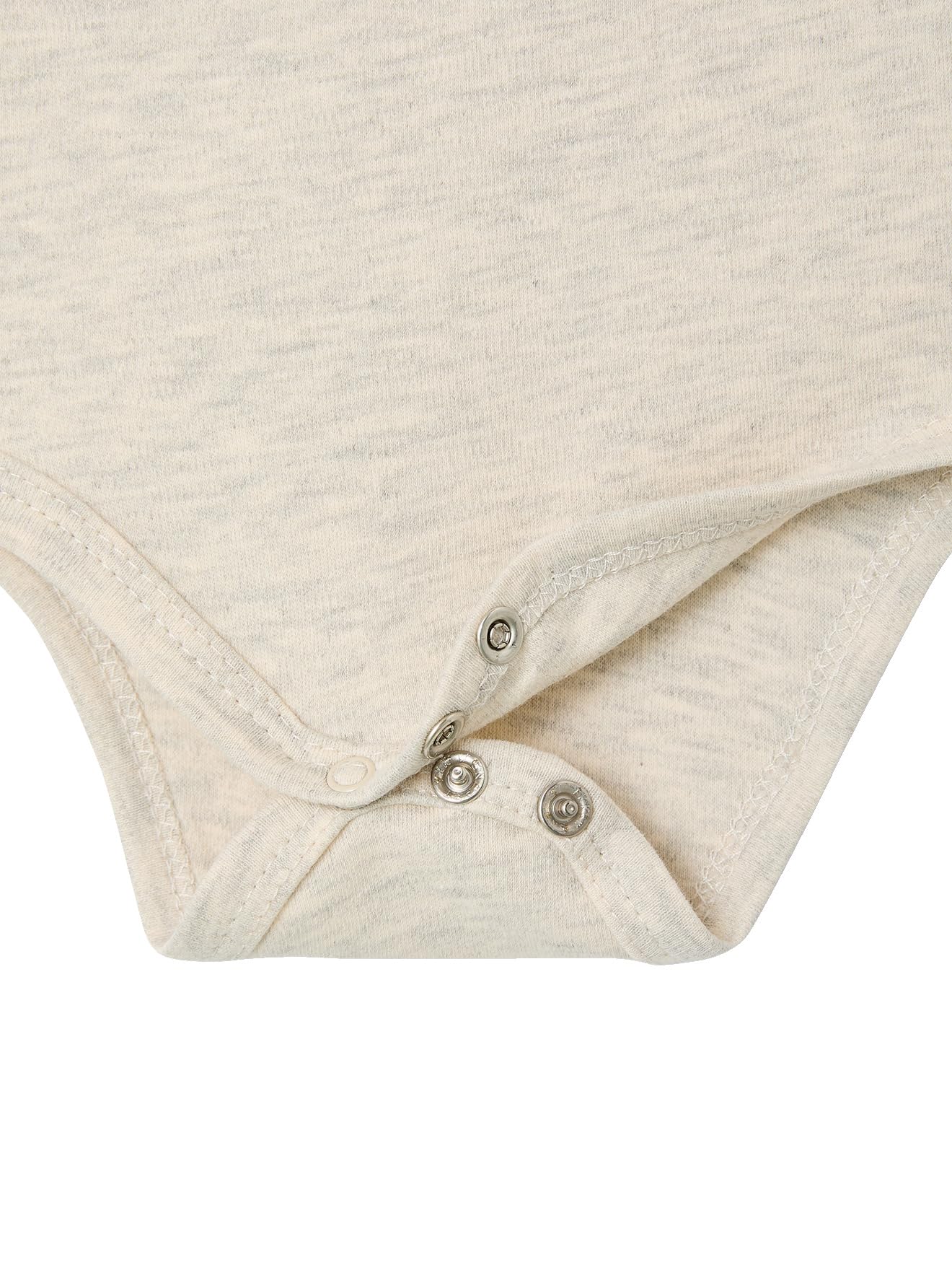 Vertbaudet 7er-Pack Langarm-Schlupfbodys Baby, Bio-Baumwolle BASIC