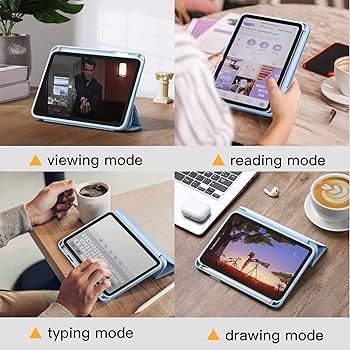 Amazon.com: Mastten for iPad Mini 7 Case A17 Pro, for iPad