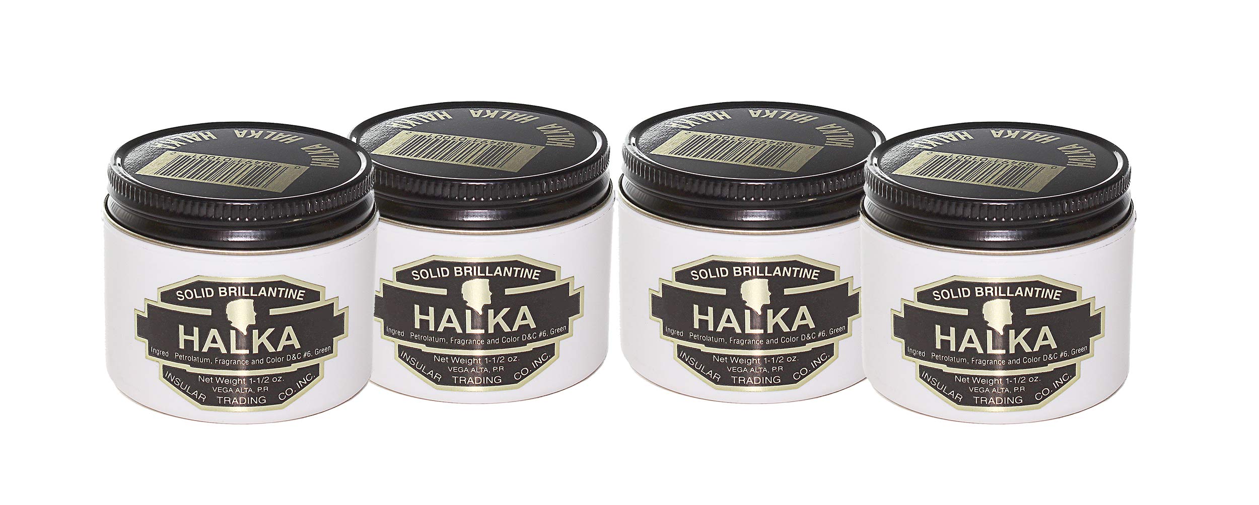 4 SOLID BRILLANTINE HALKA,4 BRILLANTINA HALKA SOLIDA PUERTO RICO BEST SELLER
