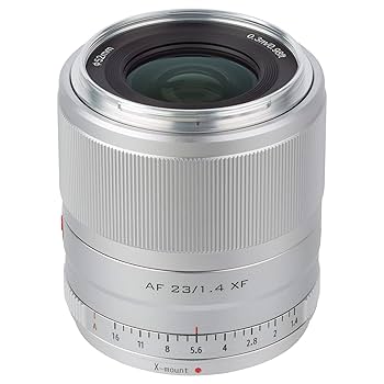 VILTROX 23mm F1.4 FUJIFILMフジフイルム X用 シルバー Amazon | VILTROX 23mm f/1.4 Fuji X マウント 23mm F1.4 レンズ