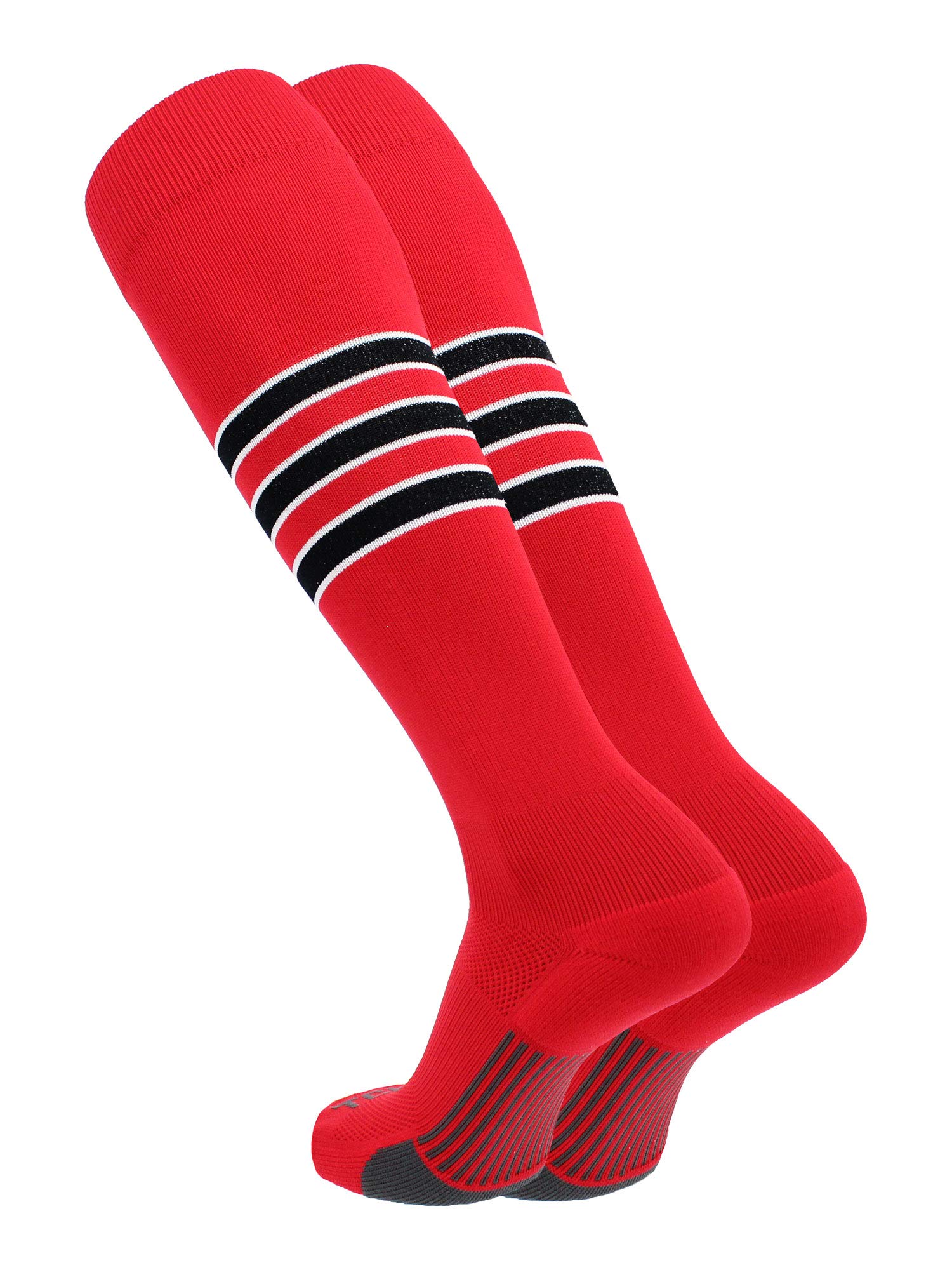 TCK Elite Performance Baseball & Softball Socks | Dugout Series Striped Over the Calf | Mens, Womens, Youth