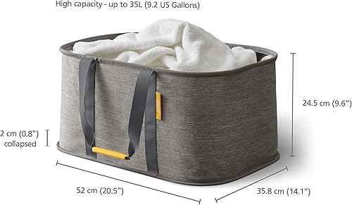Miniatura 6 de Joseph Joseph Tota - Cesta separadora de 90 litros para ropa sucia, plegable, de 35 L, tela duradera, resistente a la humedad