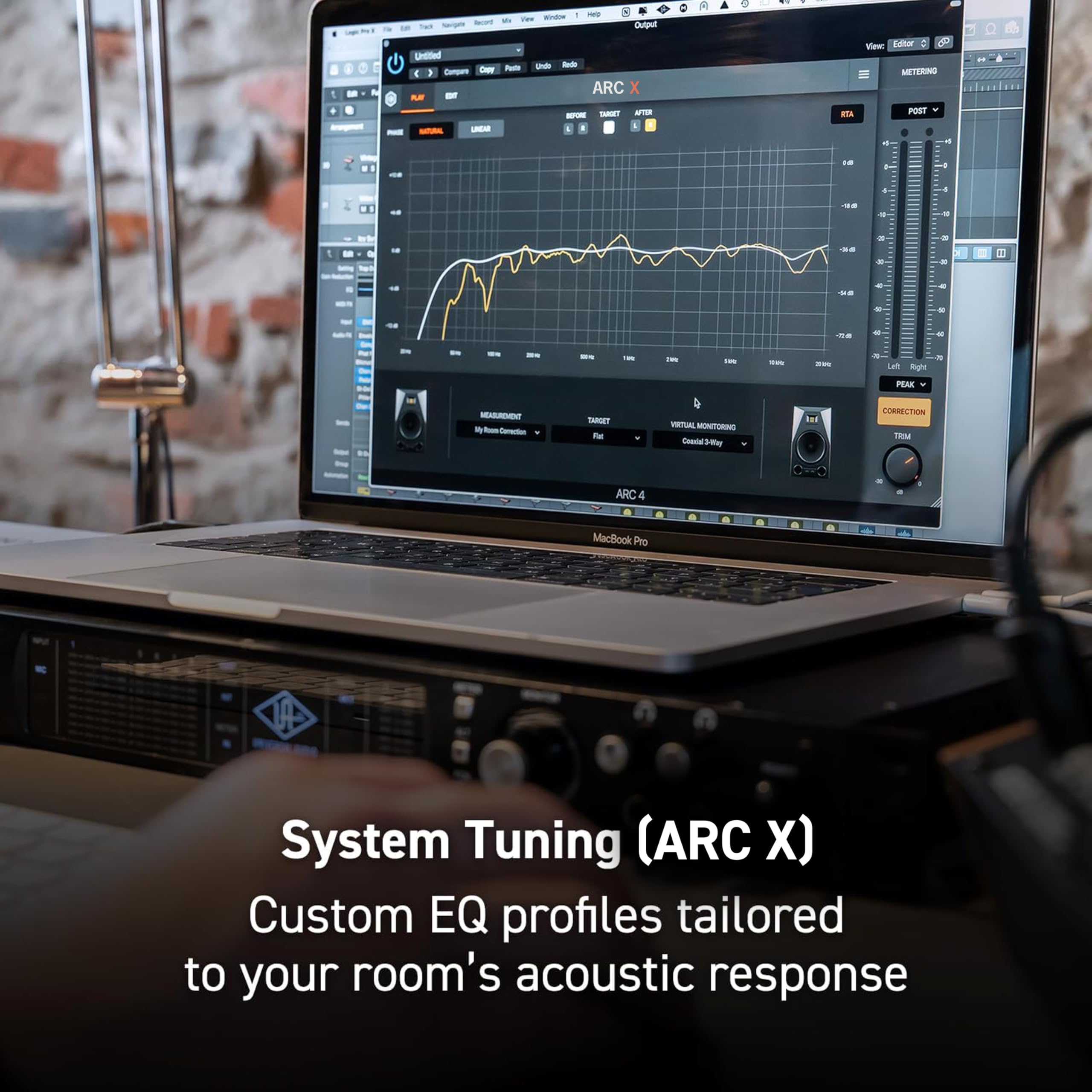 IK Multimedia ARC Studio. Standalone advanced room correction system. Includes hardware processor unit, ARC 4 software and measurement mic