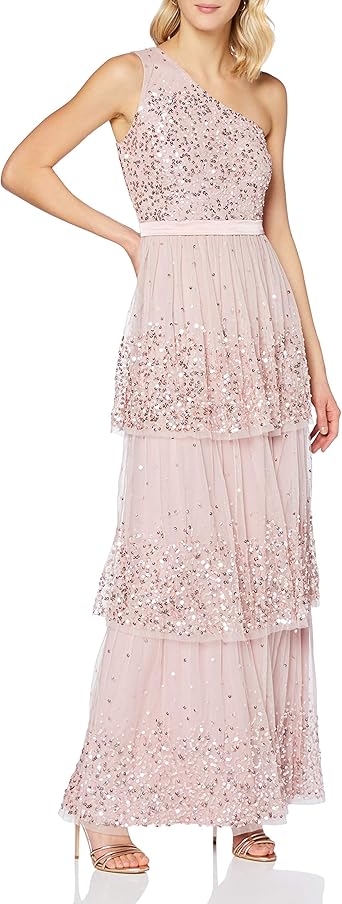 rose embellished dress