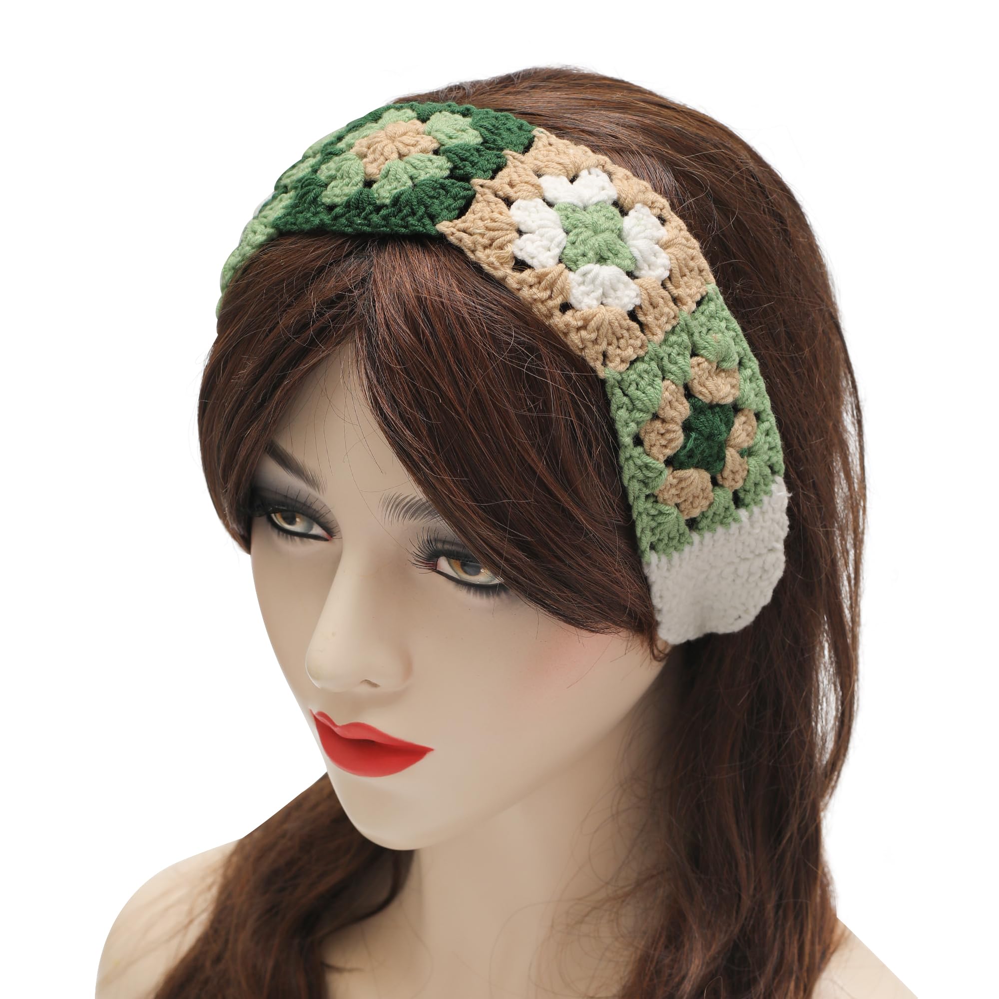 YONOY 7 Pezzi Set Di Fasce Per Capelli Alla Moda Per Donne E Ragazze Con Diversi Design Fasce Larghe Antiscivolo Con Perle Floreali E Vintage~p123193024