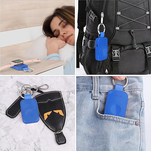 Miniatura 4 de i.VALUX for Apple Watch Charger Portable Magnetic i Watch Charger, Keychain Travel Accessories Smart Wireless Charging Battery Pack Power Bank for