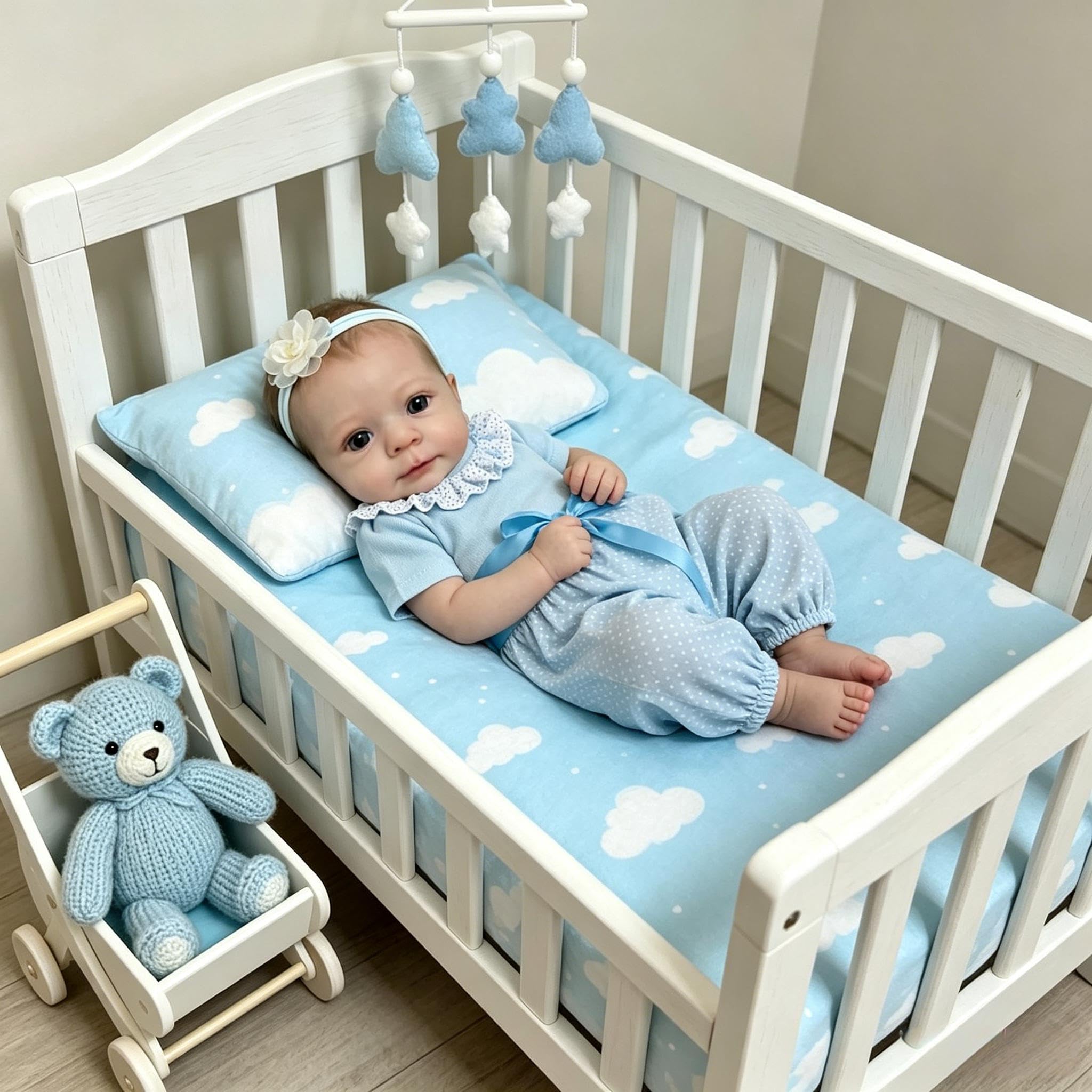 Realistyczne lalki Reborn Baby Dolls silikonowe na całe ciało, 48 cm, realistyczne, noworodek, lalka, prawdziwe życie, Reborn, lalka, miękki, winylowy, silikon, lalka z akcesoriami do zabawek