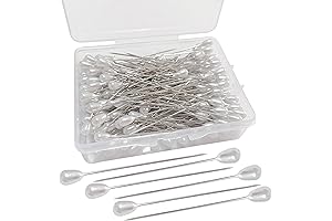 100-Pack White Pins: The Perfect Craft Companion