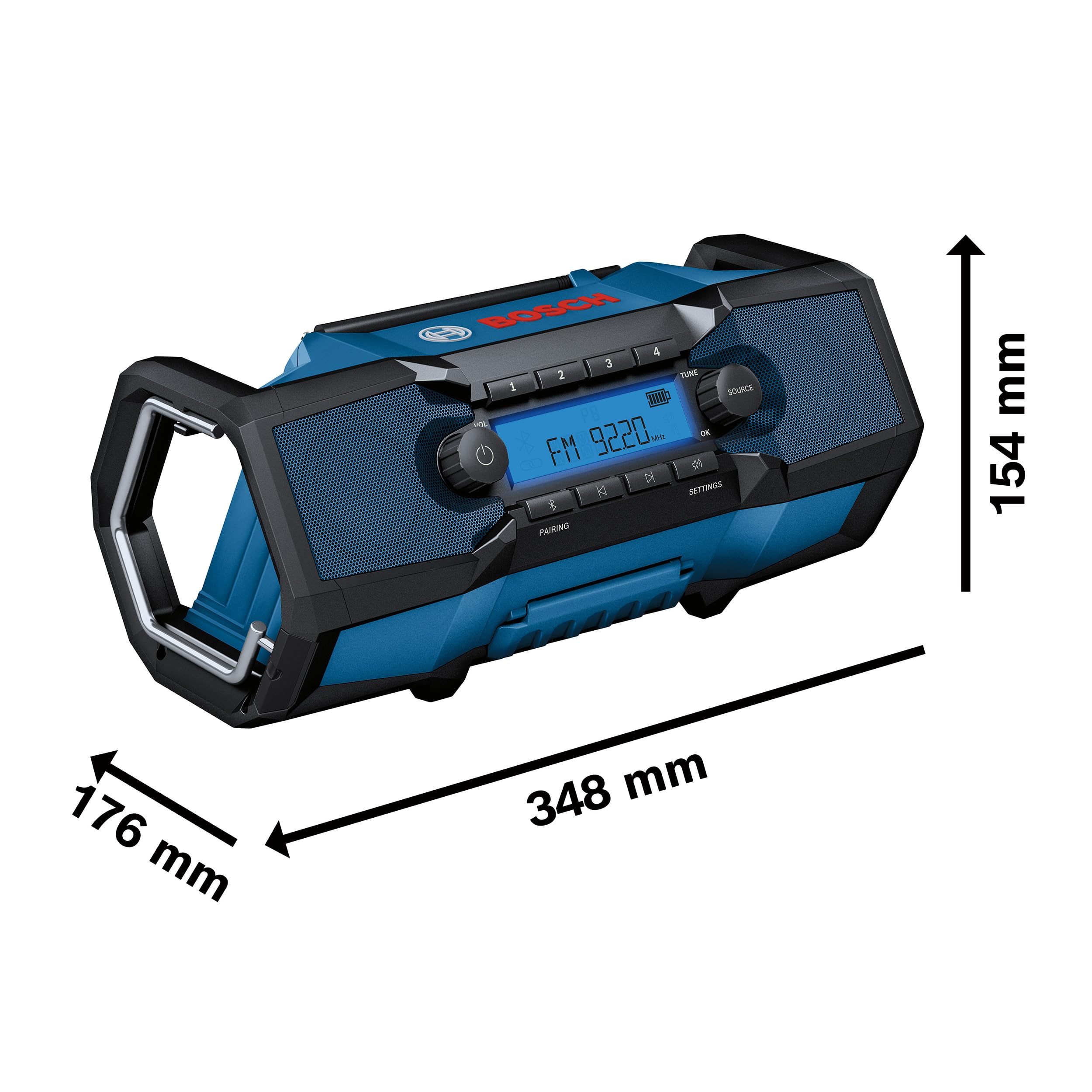 Bosch PRO 18V System Radio sans-fil GPB18V-3C (sans batterie)