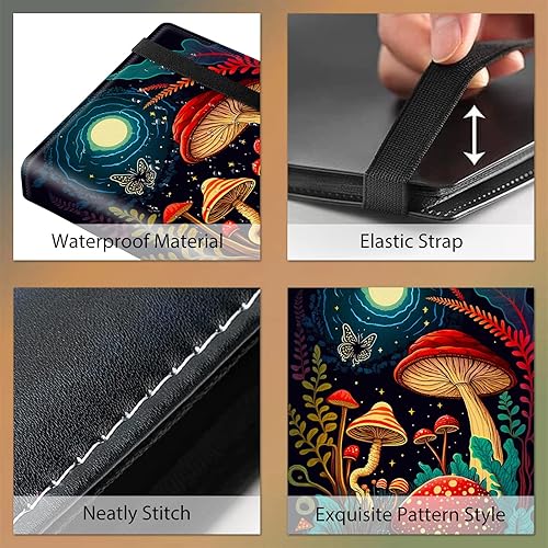 Miniatura 9 de Carpeta para tarjetas coleccionables, 4 bolsillos para tarjetas intercambiables, soporte para exhibir álbumes, 160 tarjetas de doble cara, funda