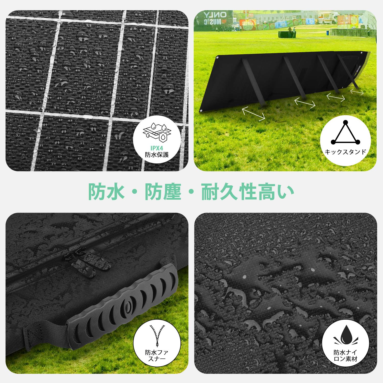 TWELSEAVAN 120W ソーラーパネル Amazon | TwelSeavan ソーラーパネル 120W 最新型ETFE ソーラー