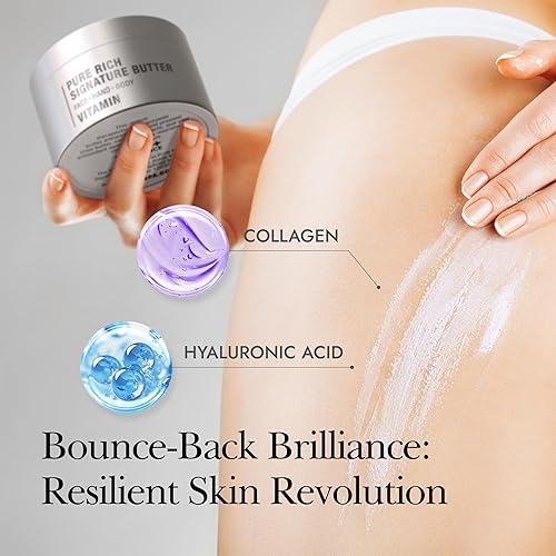 Miniatura 3 de THERAPISPA Crema corporal hidratante  Crema corporal rica con manteca de karité, ceramidas, colágeno y vitamina B5 para reparar y suavizar la piel