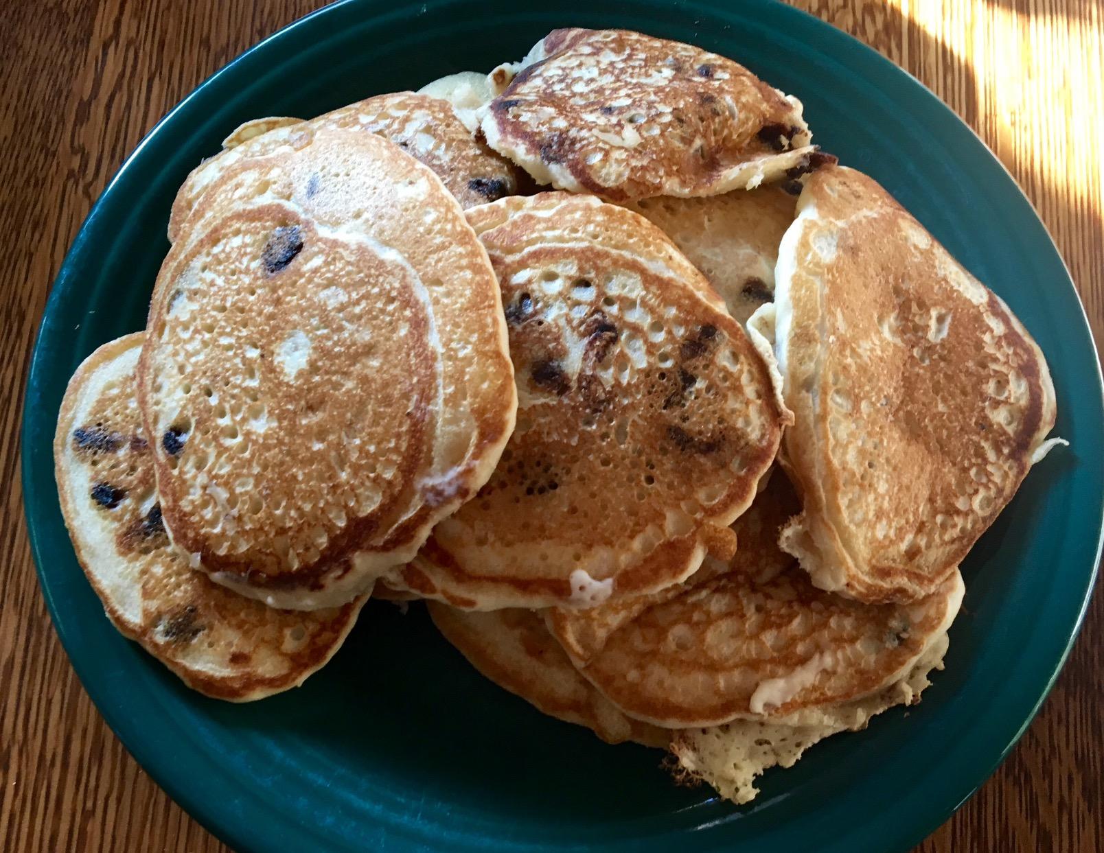 Incredibly Delicious Organic Chocolate Chip Pancake Mix That's Free Of Nuts, Dairy, Egg And Soy