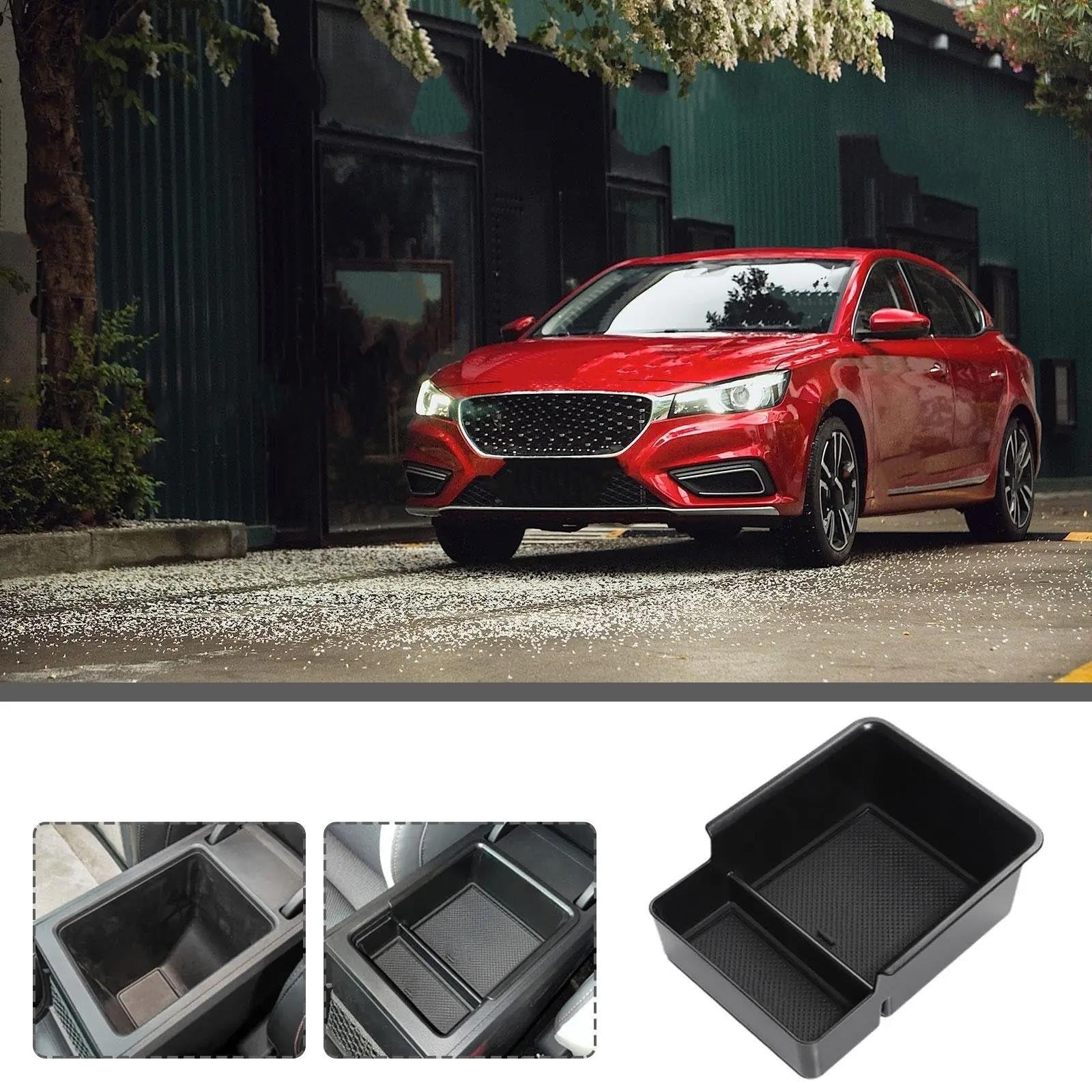 DENGG per MG 4 per MG4 EV EH32 per Mulan 2022-2024 Auto Bracciolo Centrale Scatola di Immagazzinaggio Center Console Organizer Contenitori Vassoio OOPUHKSY(A