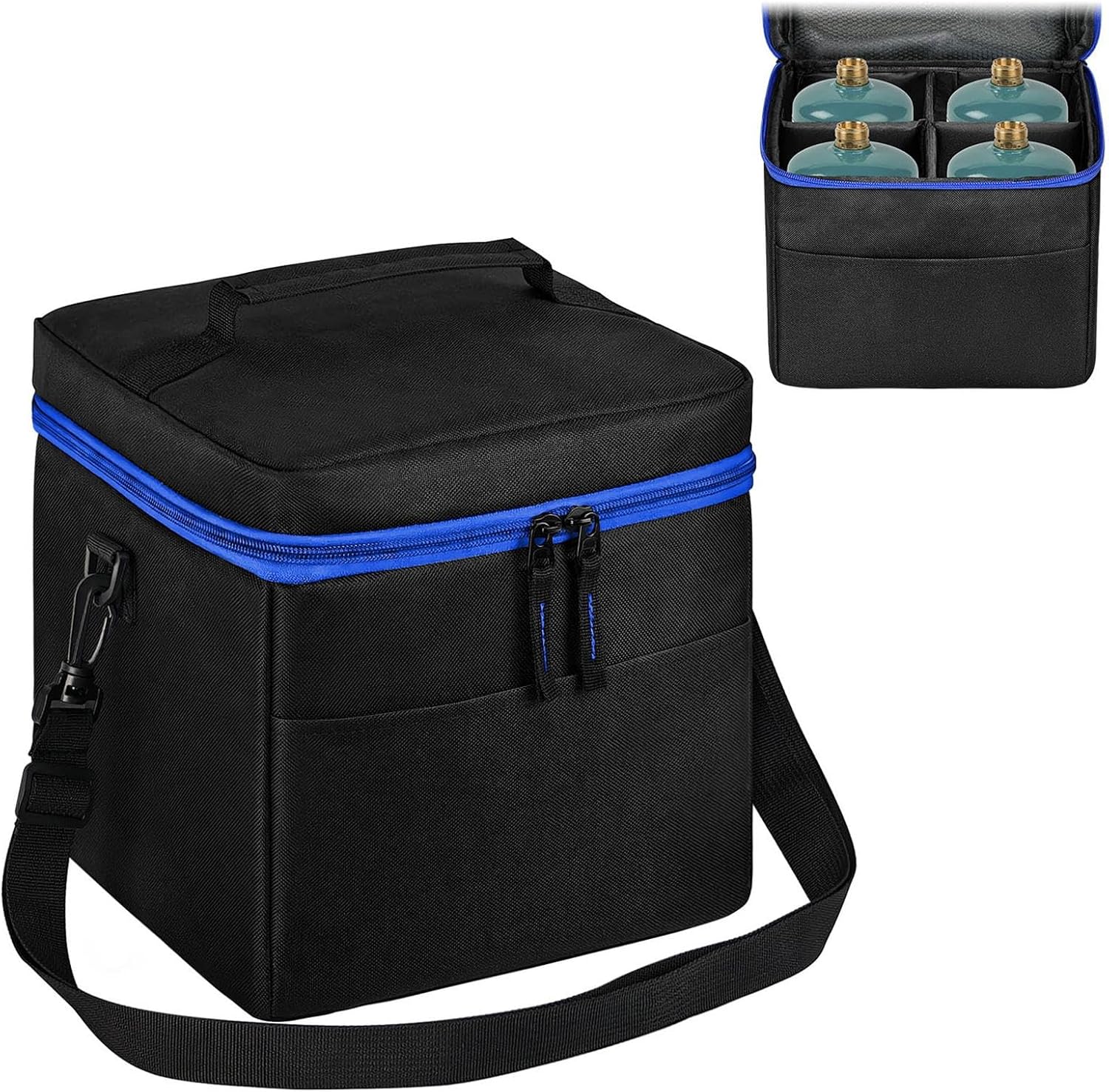 kowaku Gas Tank Storage Bag Carrying Organization Portable Protection Convenient Organizer Gas Tank Storage Case for Cooking Camping