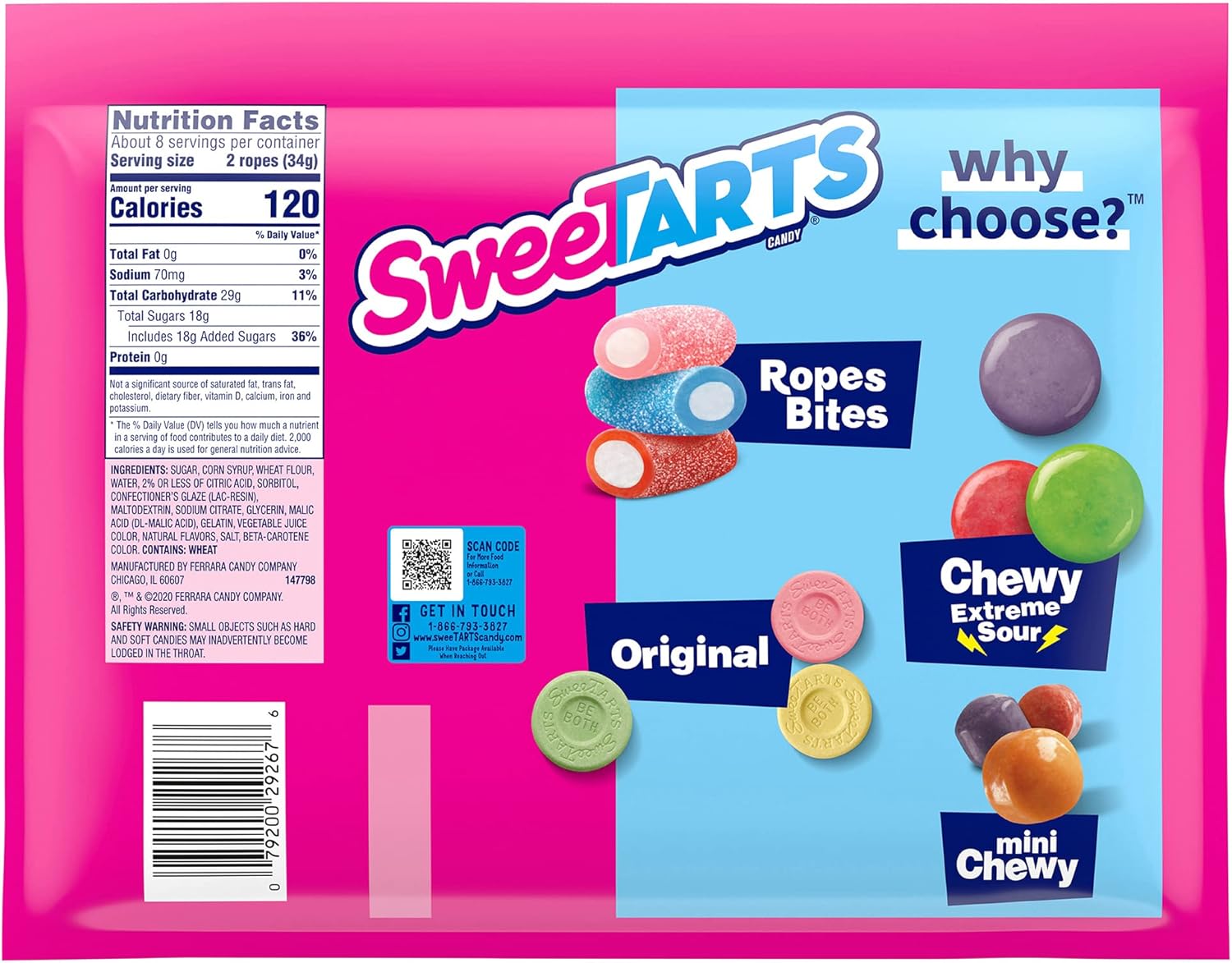 Ropes, Candy, Cherry Punch, Soft and Chewy
