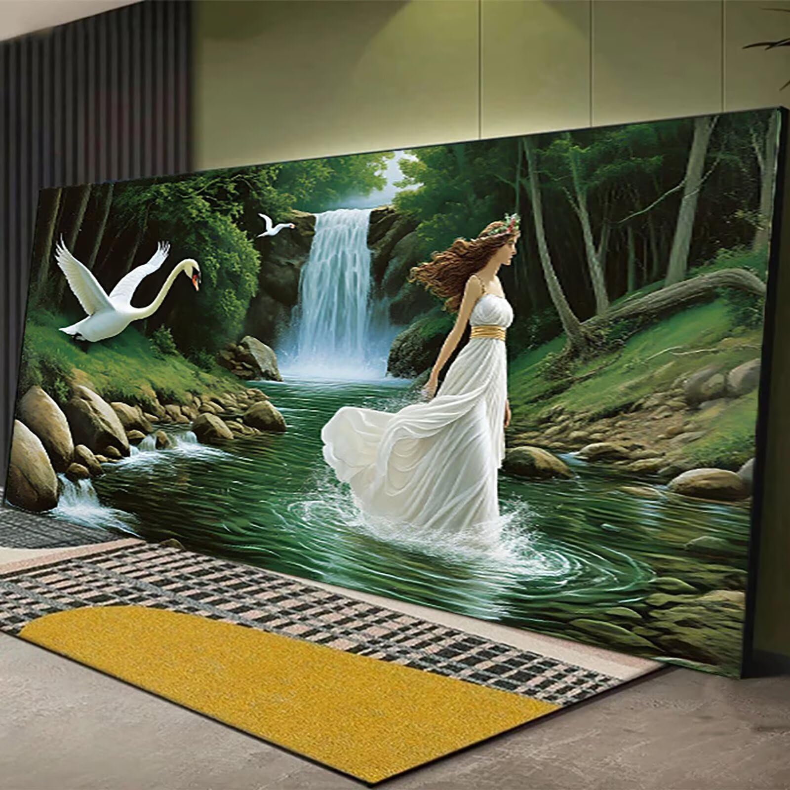 Malen nach Zahlen Kinder Tier Malen Nach Zahlen Erwachsene, Geschenke für Mädchen Junge Bastelset Set, Malen nach Zahlen Fallen | Malen nach Zahlen Ohne Rahmen, (60x120cm) Bastelset Erwachsene B-X