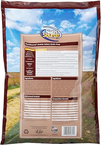 Miniatura 2 de nutrisource Grain Free Prairie Seleccionar con Quail Dog Food 15lb by Desconocido
