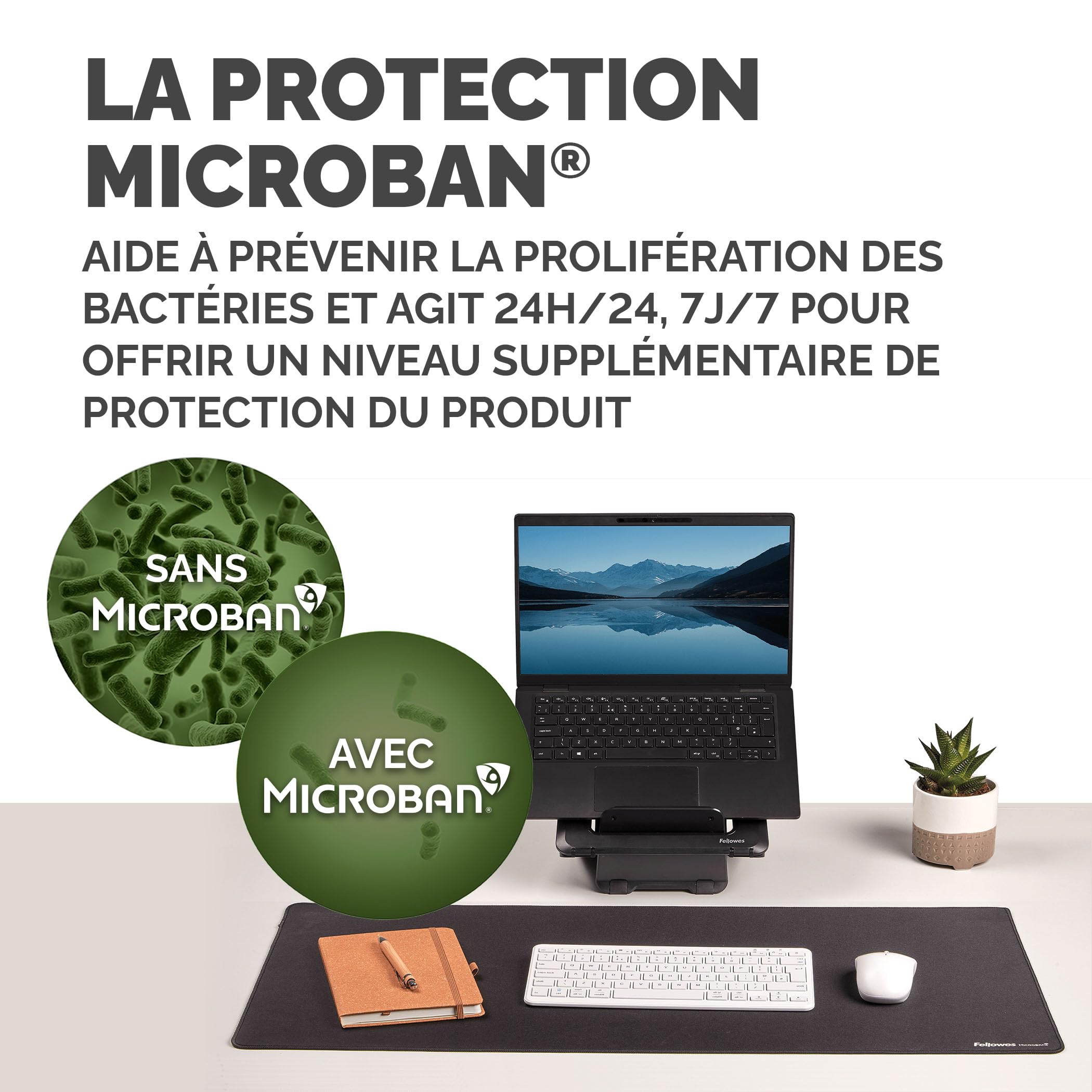 Sous-main De Bureau, Tapis D'écriture Avec Rebord De Fixation Pleine Adhérence, Antidérapant En Cuir Synthétique, Tapis De Protection De Bureau Pour Clavier D'ordinateur Portable, Tapis De Travail