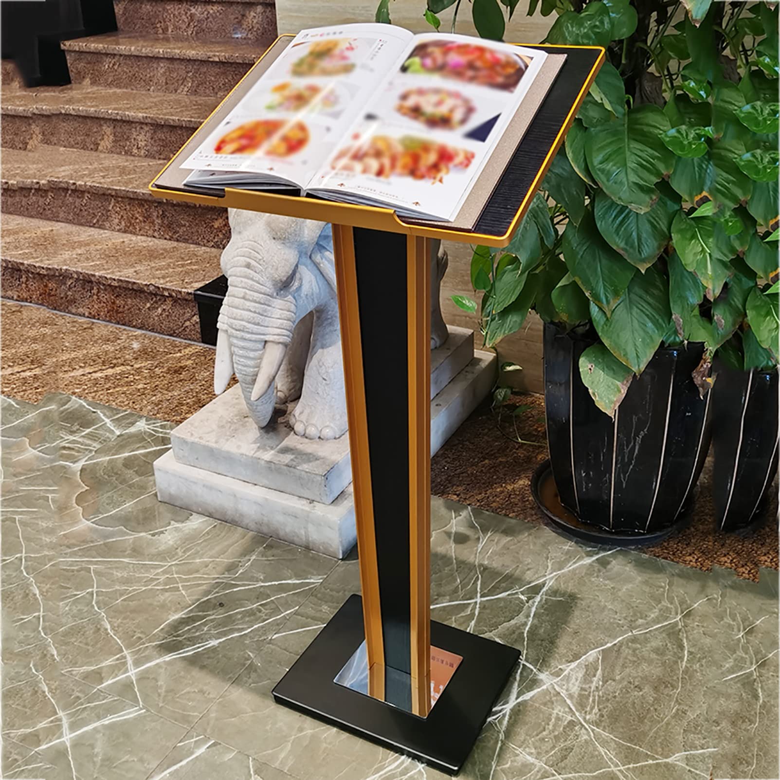 Stand Leggio Podio,Leggio in Acrilico Pulpito Phurch Podium, s per Chiese, Podio Podio Portatile da Tavolo Podio s, Podio Insegnante, Podio Computer per Chiese Matrimoni, Ufficio e Aule