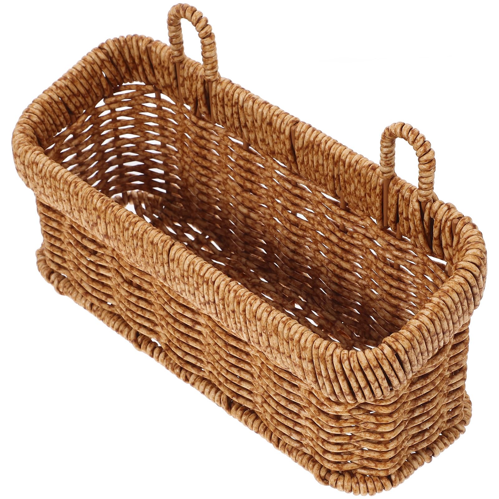 Cesta colgante para cocina y jardín ifundom multiusos tejida de ratán
