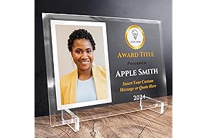 11x8 Custom Engraved Glass Picture Frame