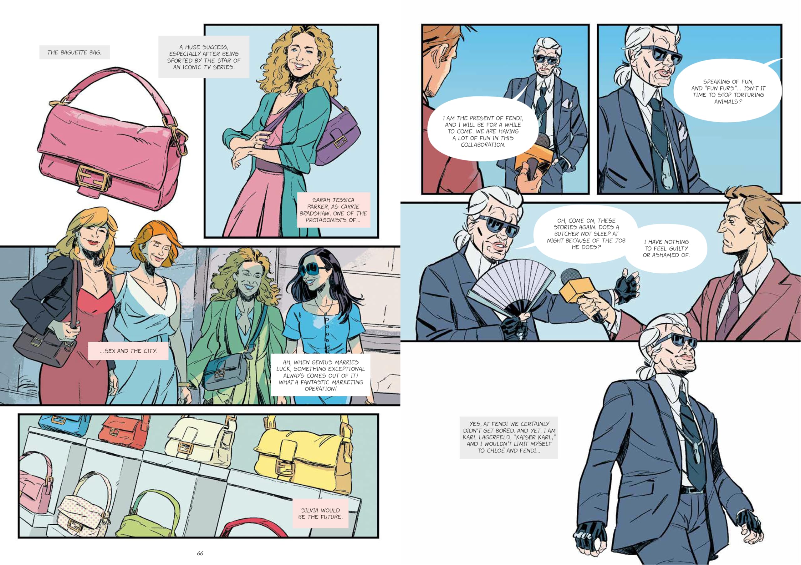 Karl Lagerfeld: A Graphic Biography