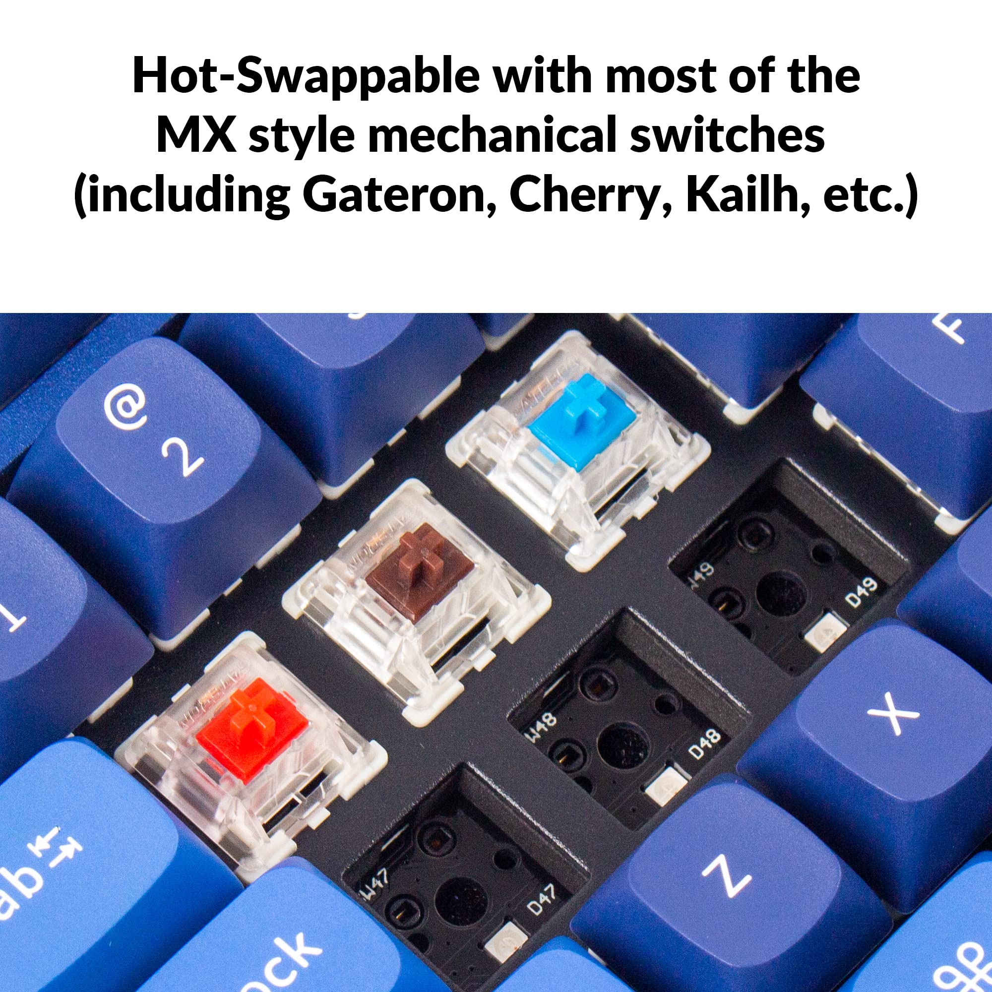 Amazon.com: Keychron Q1 RGB Wired Custom Mechanical Keyboard, 75