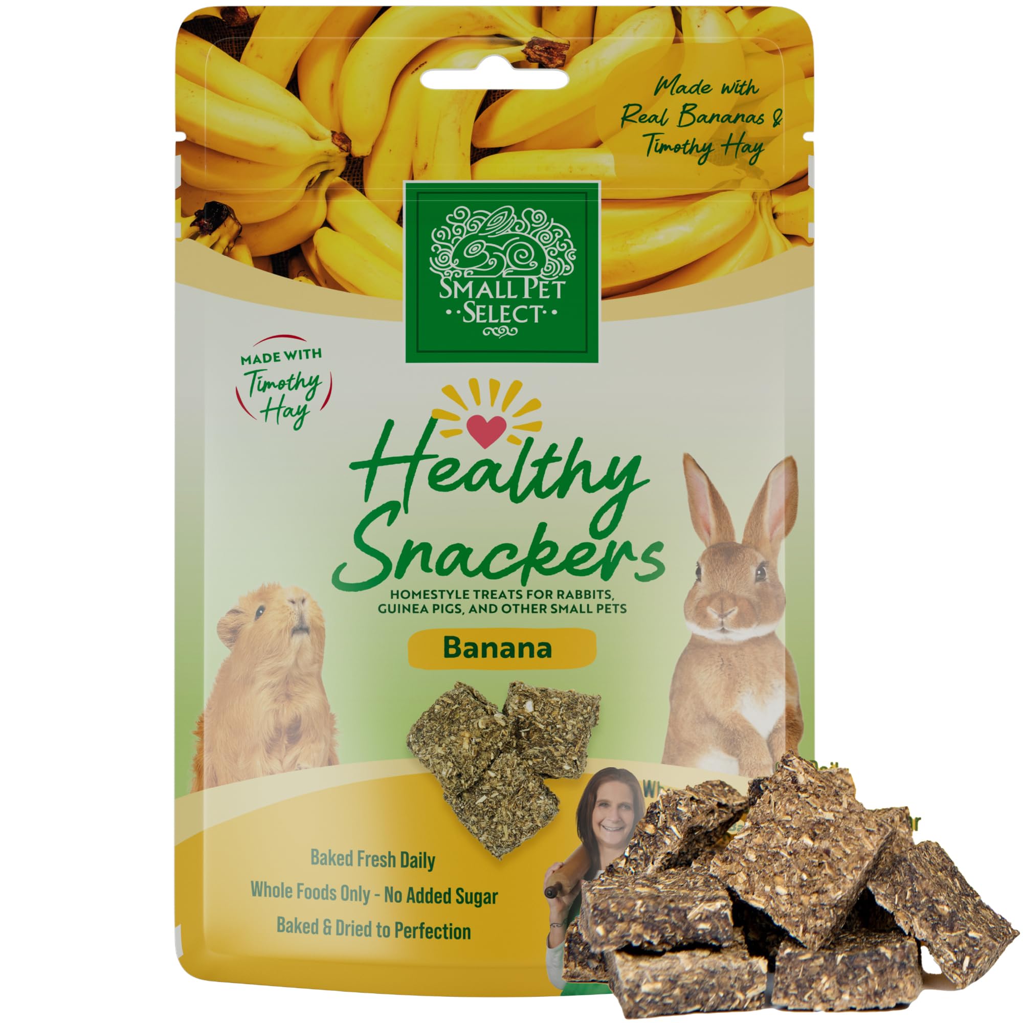 Small Pet Select - Healthy Snackers - Banana