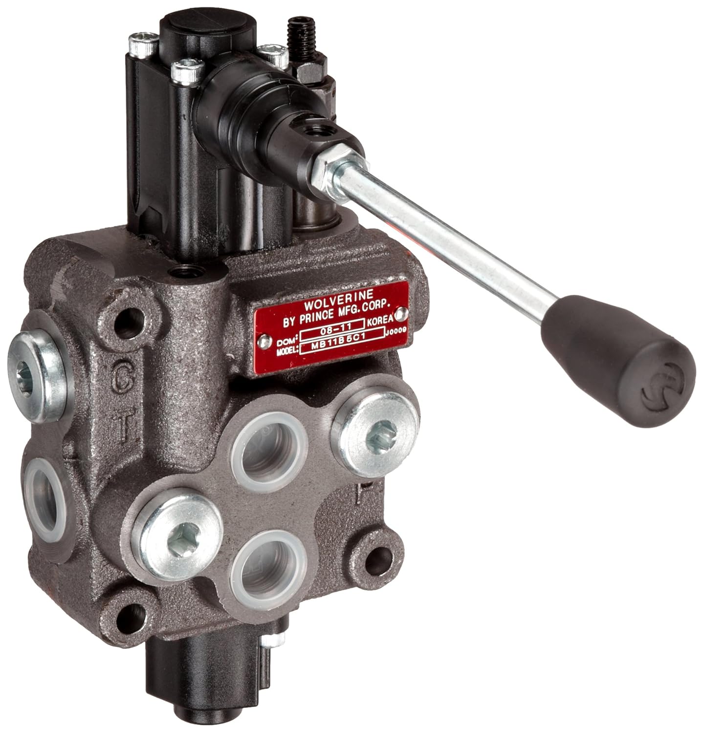 Prince MB11B5C1 Directional Control Valve, Monoblock, Cast Iron, 1
