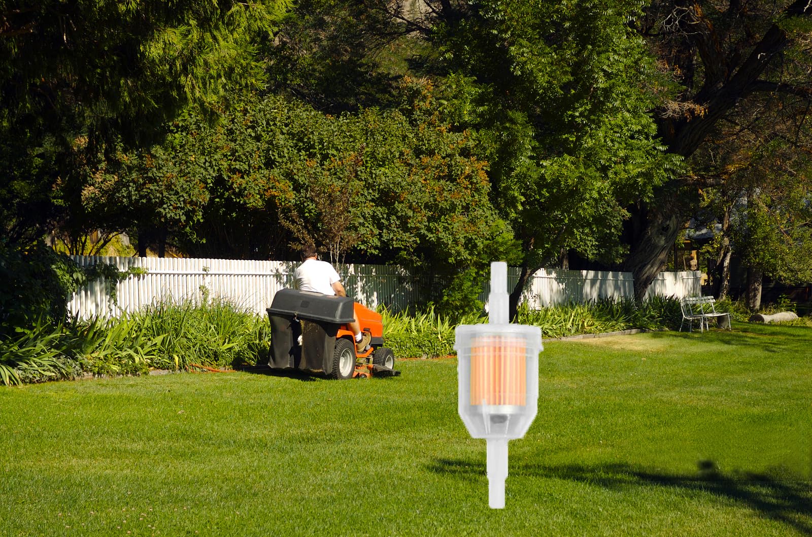 Filtro Carburante In Linea Per Motociclette,adatto A Tubi 1/4 - Foto 9