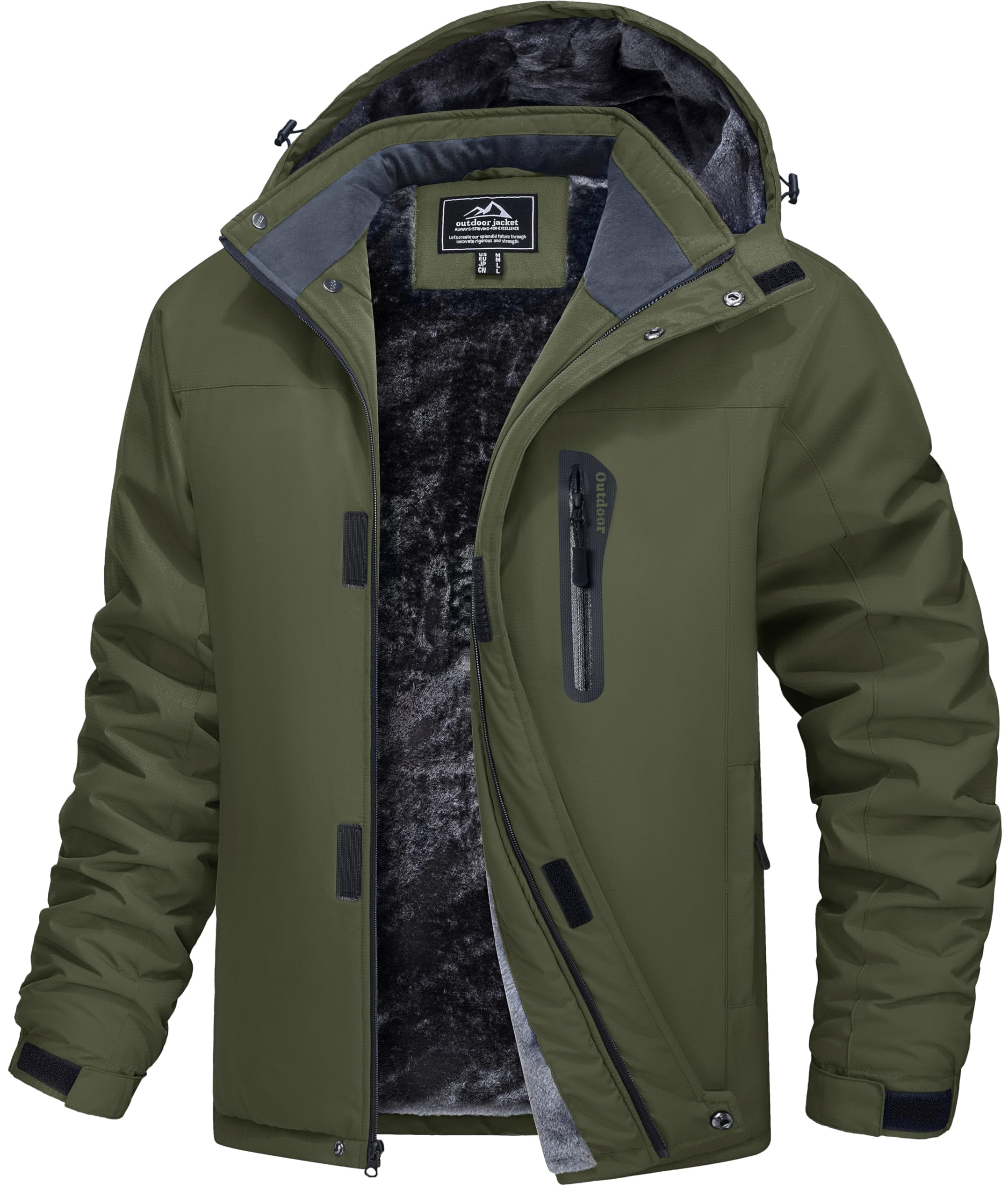 MAGCOMSEN Rollkragenpullover Herren Thermounterwäsche Winter