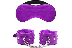 Adjustable Sleep Mask and Wrist Restraint Kit