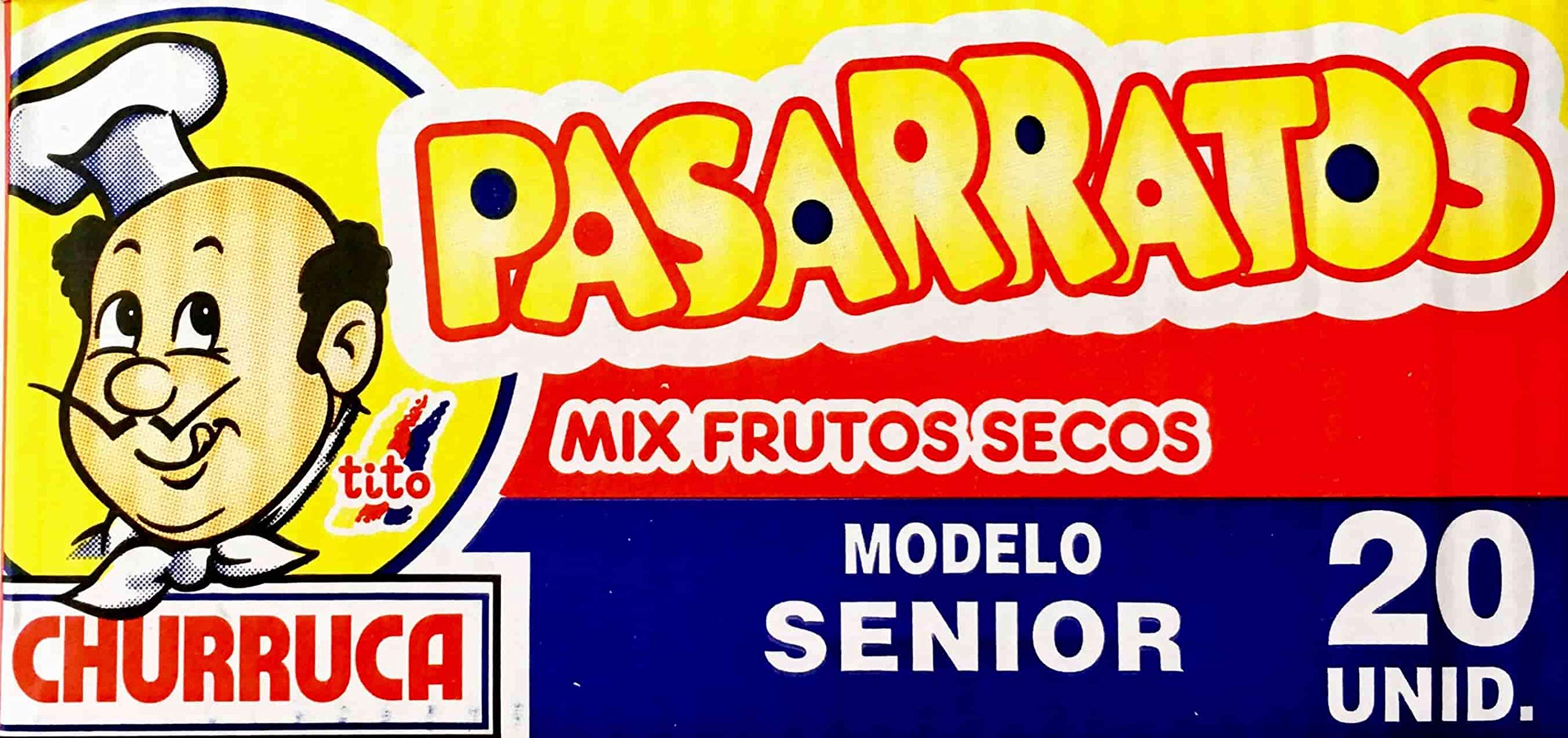 Churruca Pasarratos Senior Mix de Frutos Secos con Miel 20 Unidades 59 g
