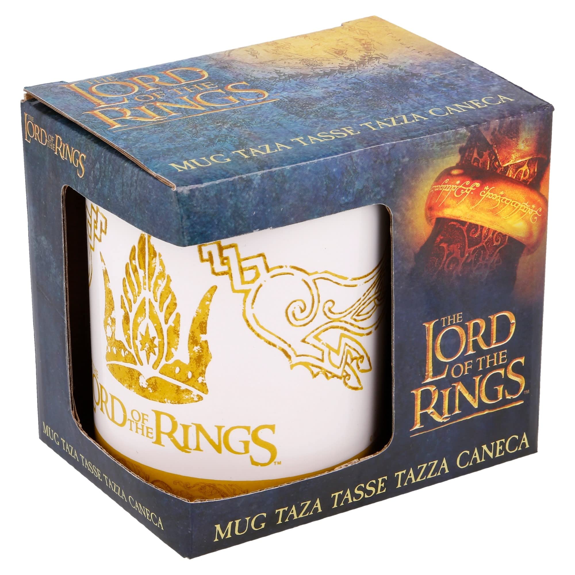 Disney Lord Of The Rings Printed Mug, 325 Ml Capacity, Multicolour
