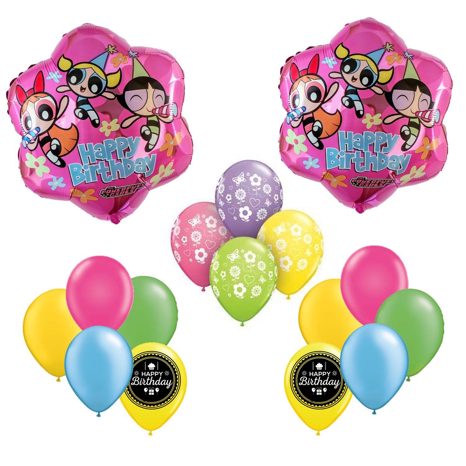 The Powerpuff Girls Birthday Party Balloons Supplies And