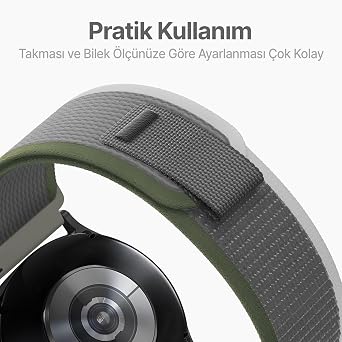 Trail Loop 46mm Soft Fabric Cord HUAWEI Watch for Watches Compatible with Teknoft 22mm (GT6 Pro/GT6/GT5 Pro/GT5/GT4/Watch 4 Pro/GT3/GT3 Pro/GT2/GT2 Pro)