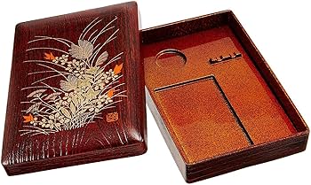 Amazon | 呉竹 書道セット 硯箱 秋草 5.5寸 KB7-55 | 硯