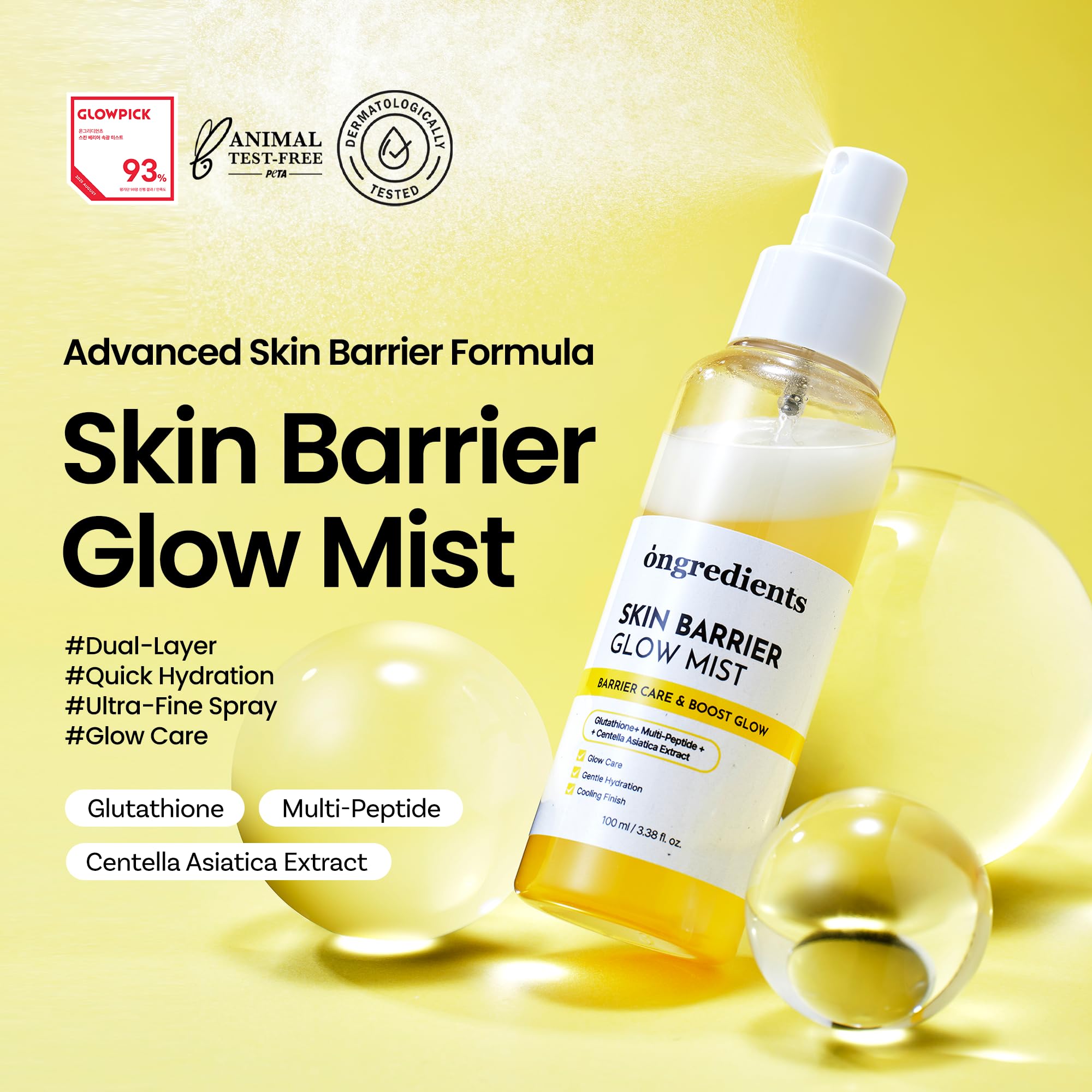 glutathione centella calming body mist Amazon.com: ONGREDIENTS Skin Barrier Glow Mist, Dual-Layer Facial Mist, 98%  Pure Glutathione, Multi-Peptide, Centella, Ultra-Fine Spray, Cooling, Dry  and Sensitive Skin, Korean Skin Care, 3.38 fl. oz. / 100ml : Beauty &