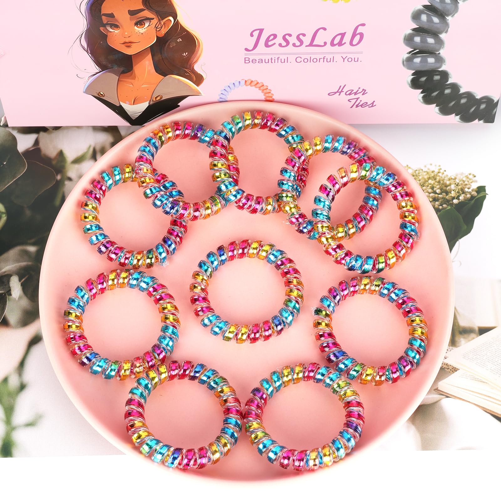 JessLab Spiral Hair Ties - Image 4