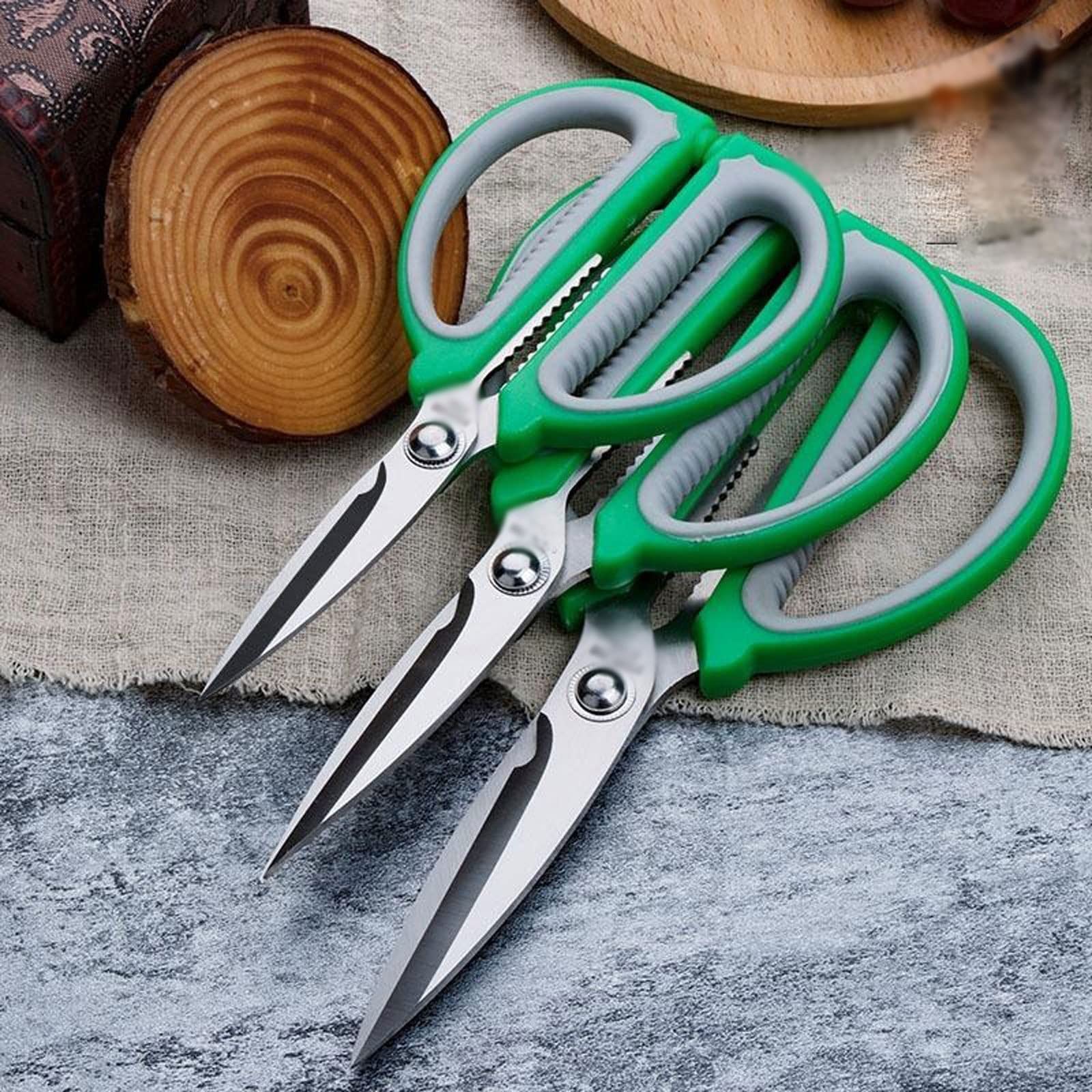 Tijeras de cocina Tijeras de sastre fuertes Acero Costura Hogar (Mediano)