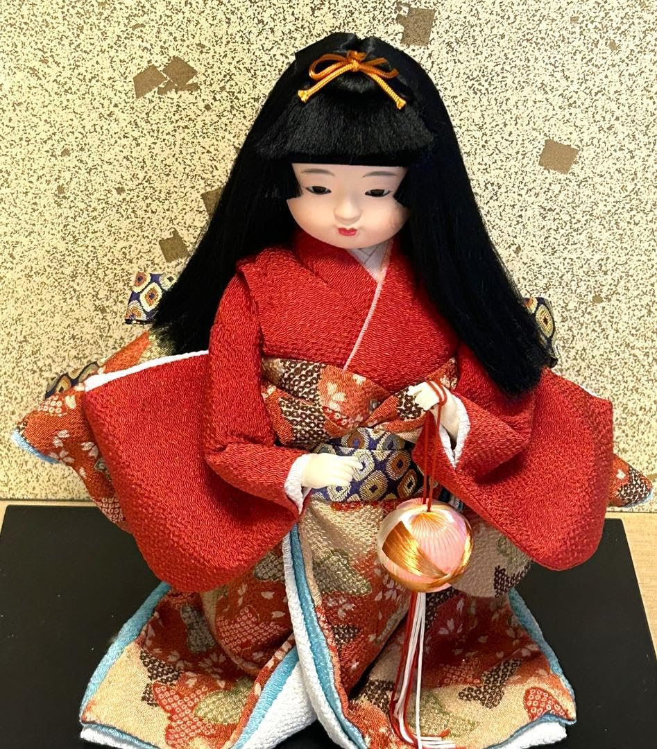 Amazon.co.jp: 日本人形 みやま 寿宝作 ガラスケース入り : おもちゃ